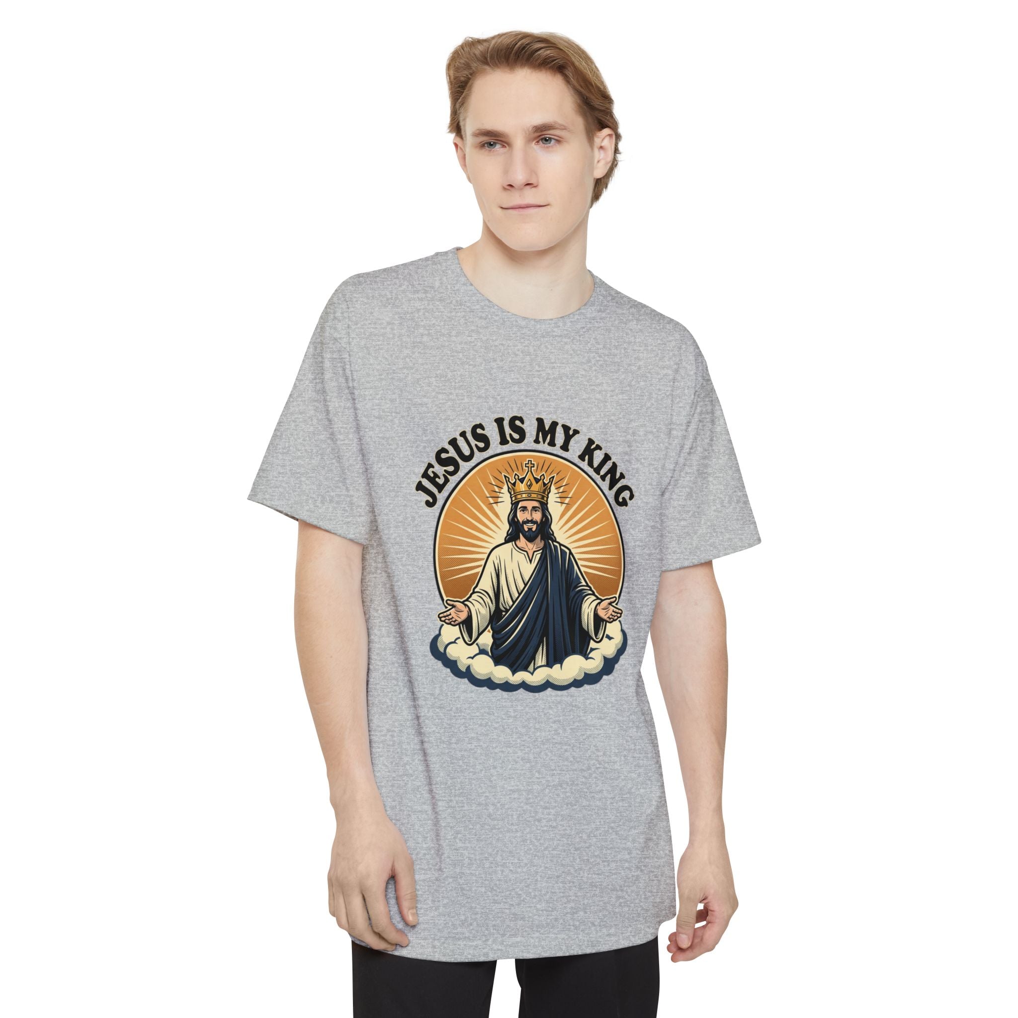 Jesus Is My King T-Shirt (Big & Tall) 100% Cotton