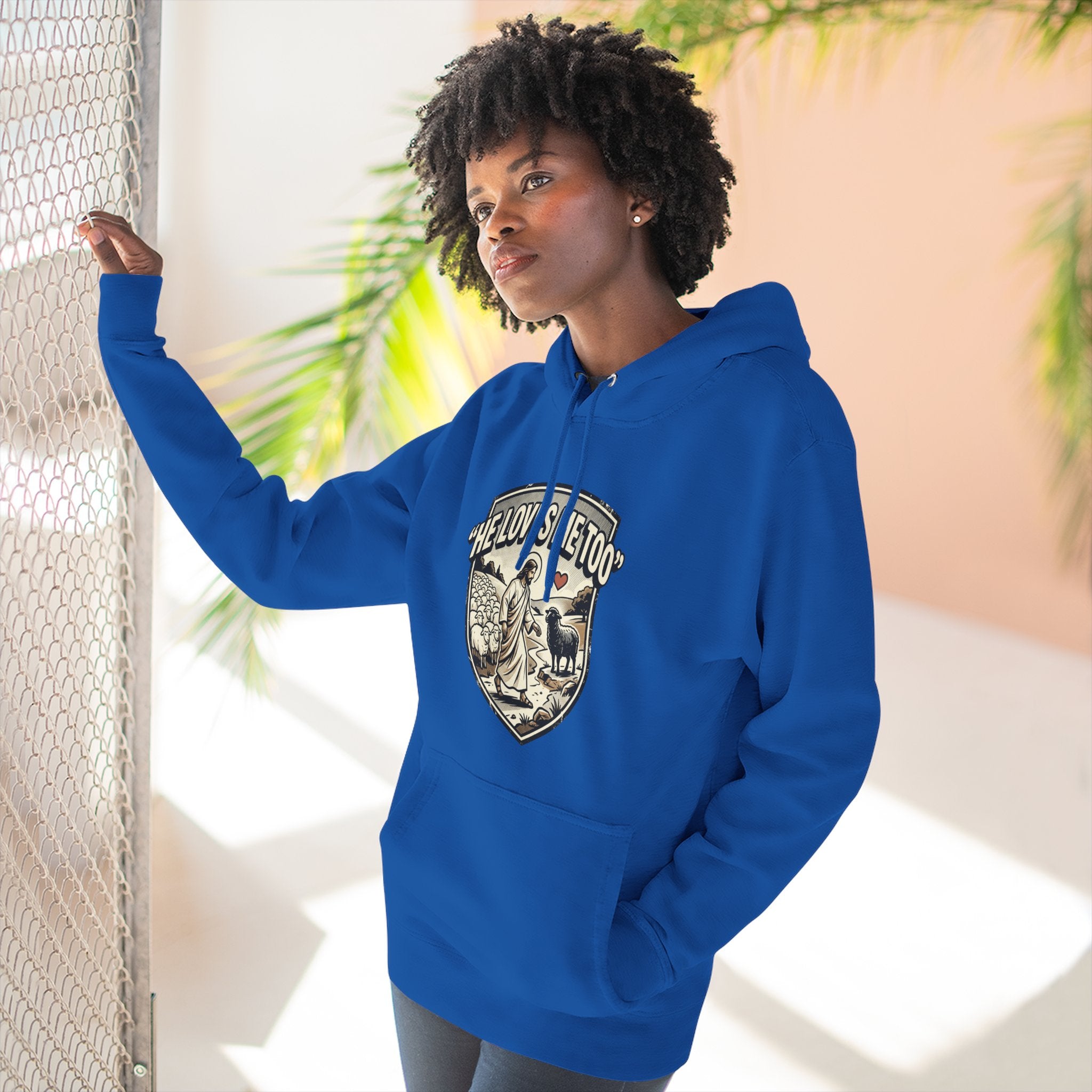 'He Loves Me Too' - Lonely Sheep Hoodie