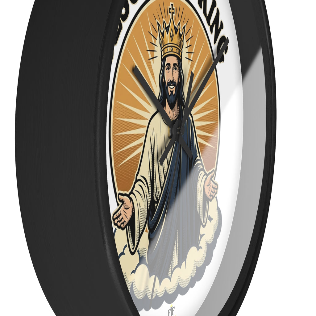 FTF - Jesus Is My King - Wall Clock