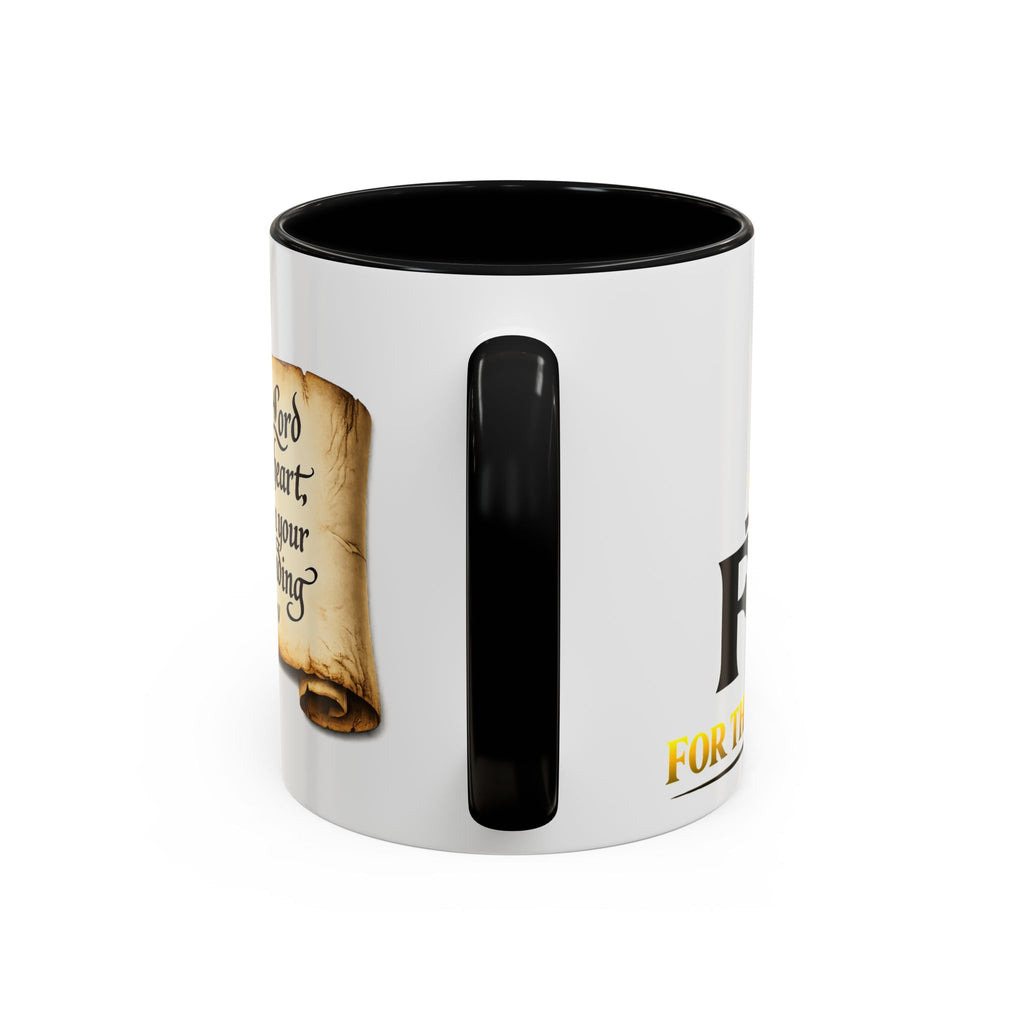 FTF - "Trust In The Lord" Proverbs 3:5 Scroll - Coffee Mug