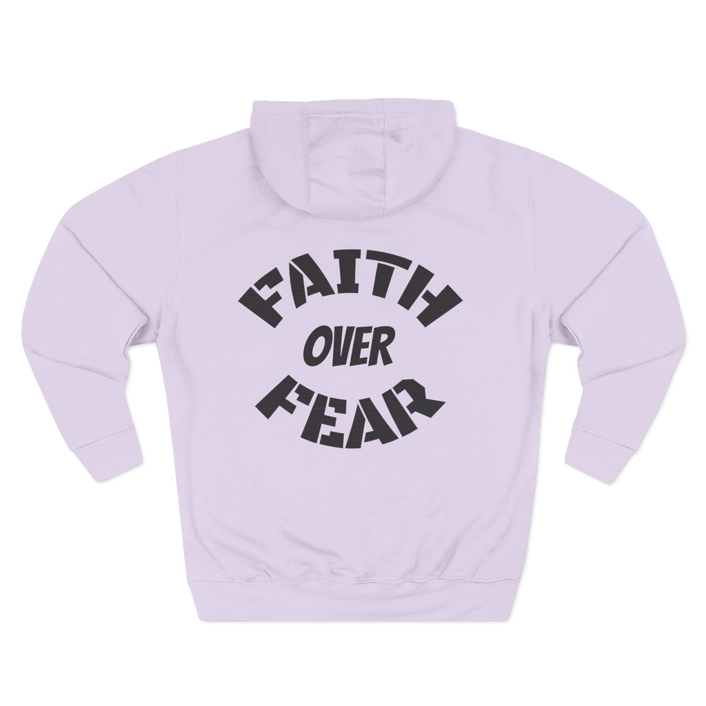 Faith Over Fear Hoodie — "For The Father" Christian Graphic Pullover