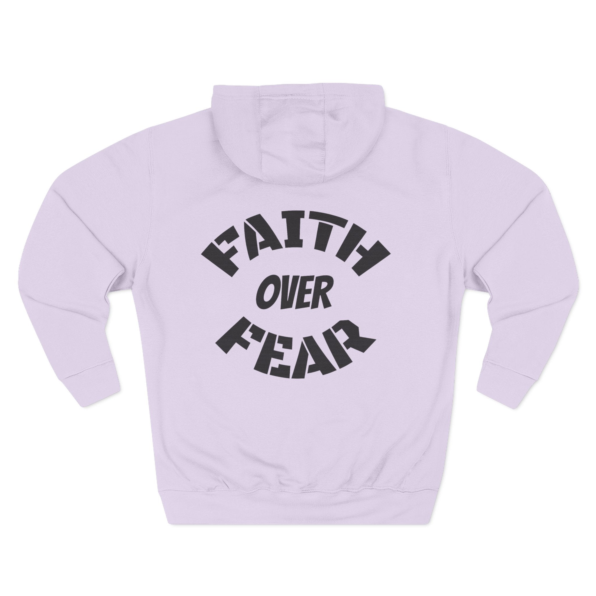 Faith Over Fear Hoodie — "For The Father" Christian Graphic Pullover