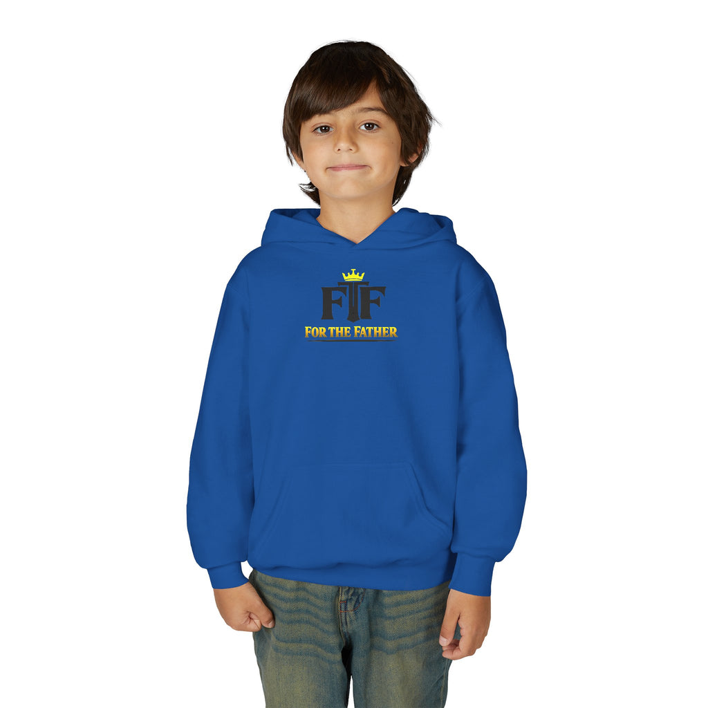 FTF - 'Jesus Is My Hero' Christian Faith Pullover (For The Fathers Logo)