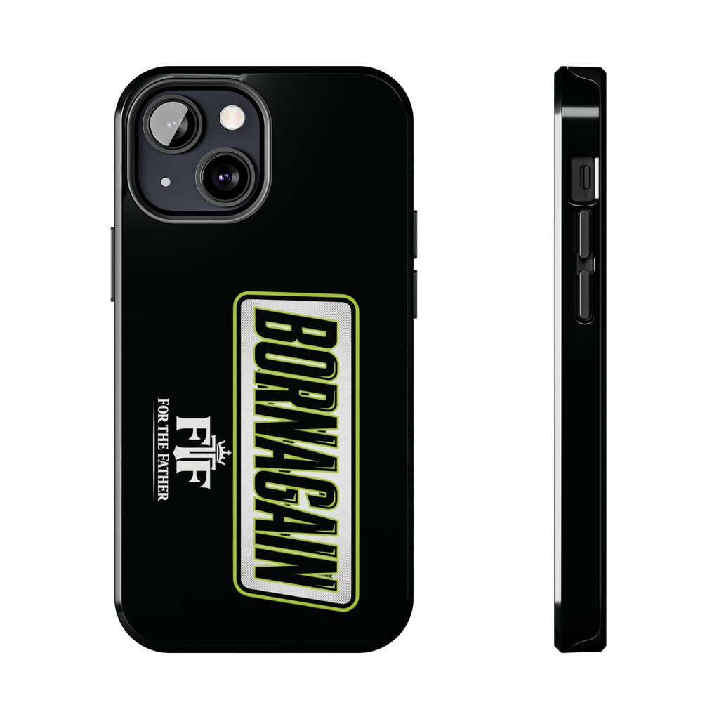 FTF - BORNAGAIN - Black Tough Phone Case