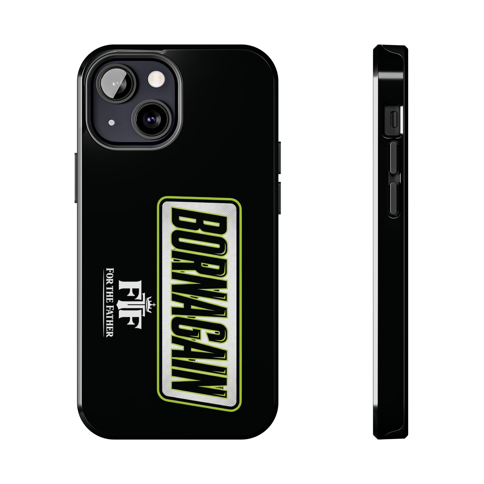 FTF - BORNAGAIN - Black Tough Phone Case