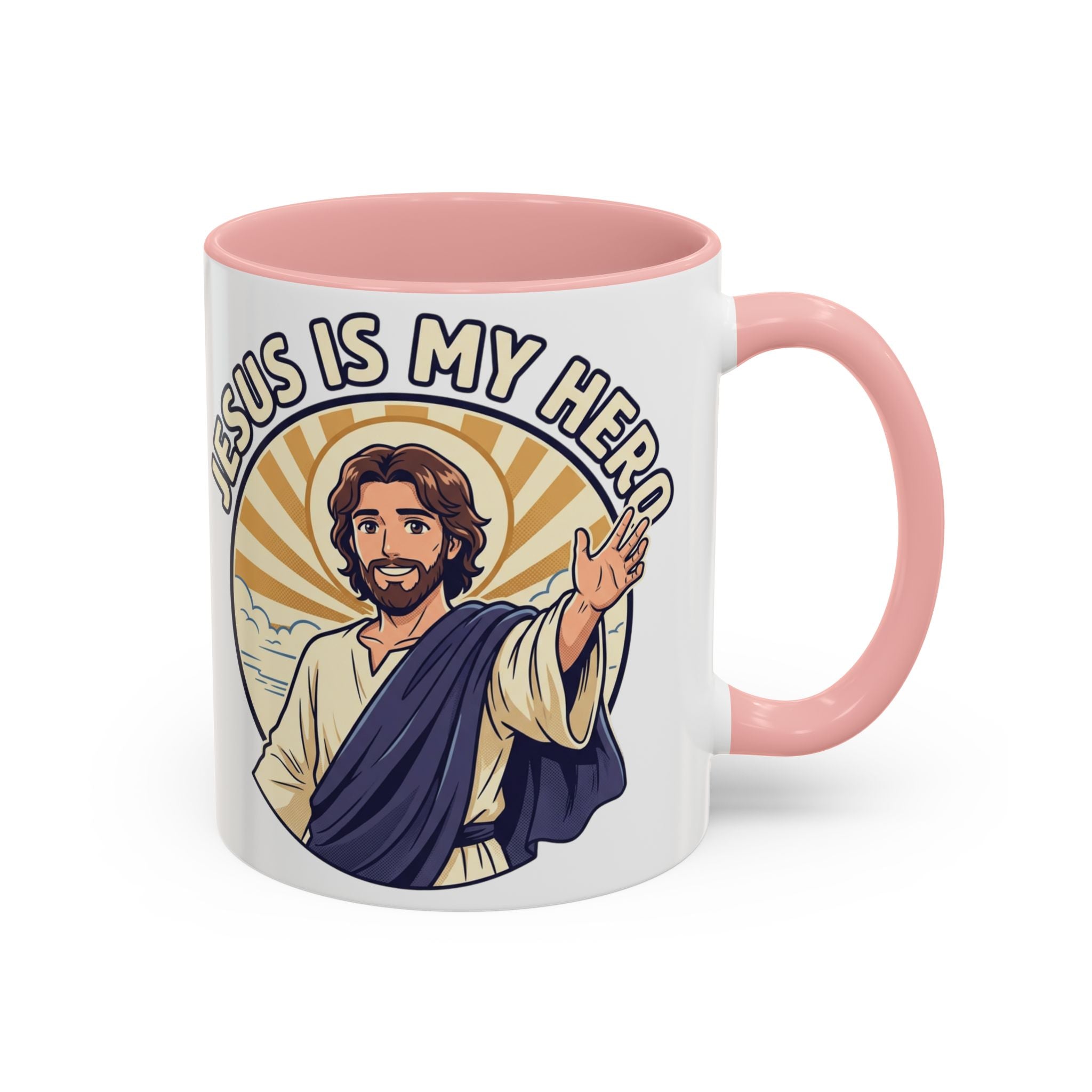 FTF - "Jesus Is My Hero" Sunburst - Mug