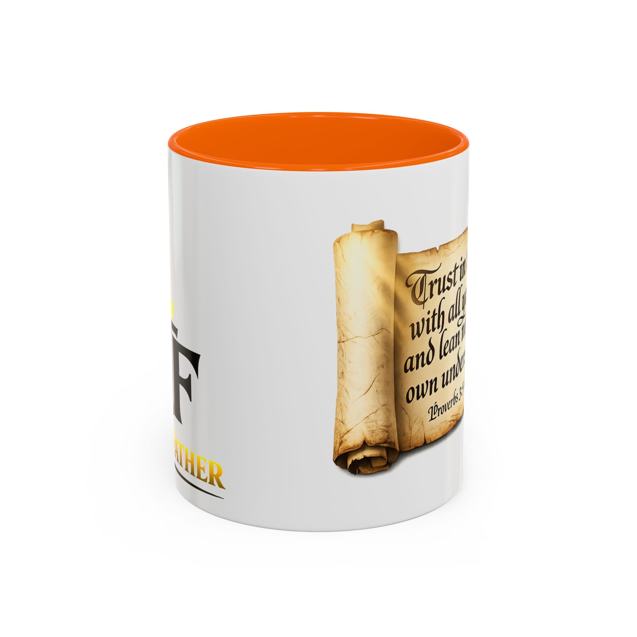 FTF - "Trust In The Lord" Proverbs 3:5 Scroll - Coffee Mug