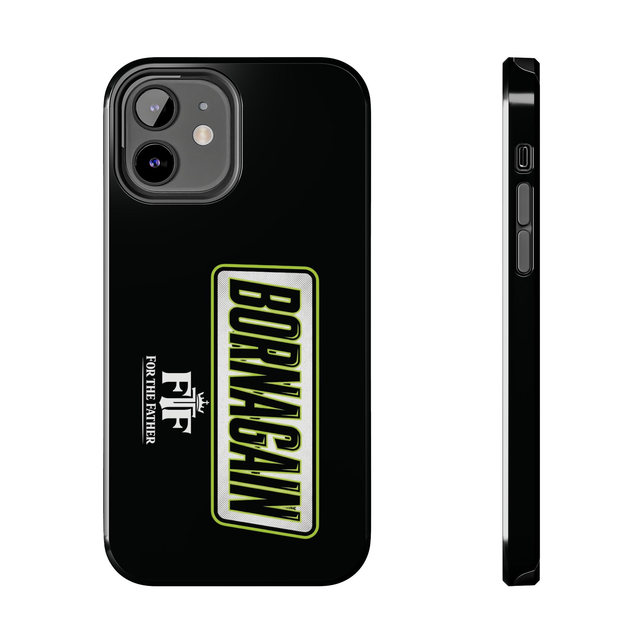 FTF - BORNAGAIN - Black Tough Phone Case