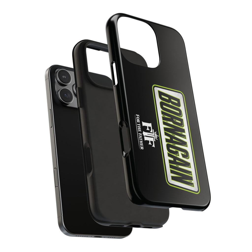 FTF - BORNAGAIN - Black Tough Phone Case