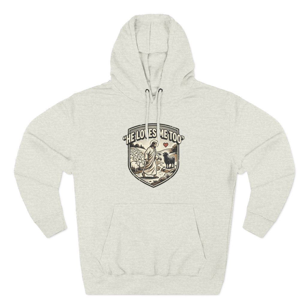 'He Loves Me Too' - Lonely Sheep Hoodie